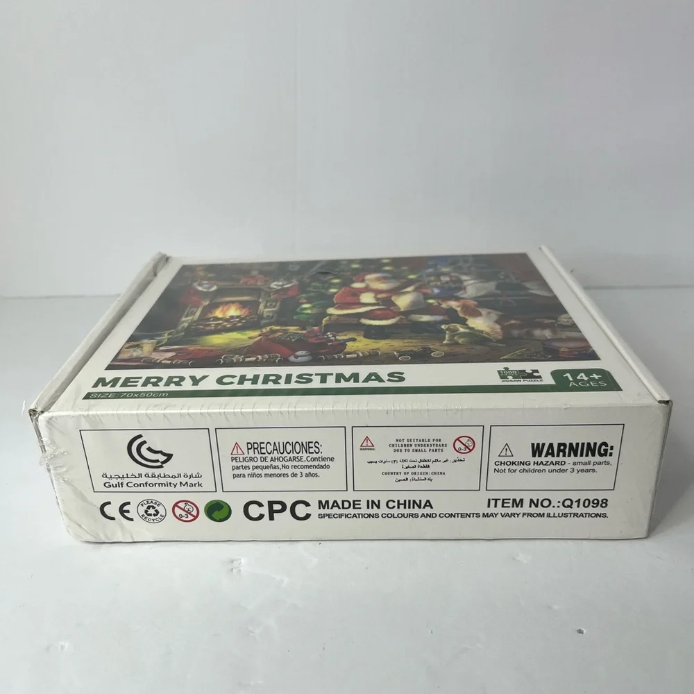 Merry‎ Christmas Santa Claus Christmas Puzzle Christmas Night